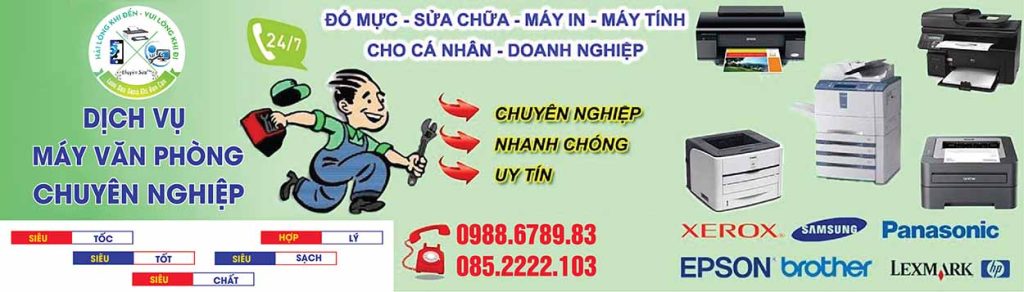 Đổ mực máy in tại Hà Nội, Sửa máy in tại nhà Hà Nội
